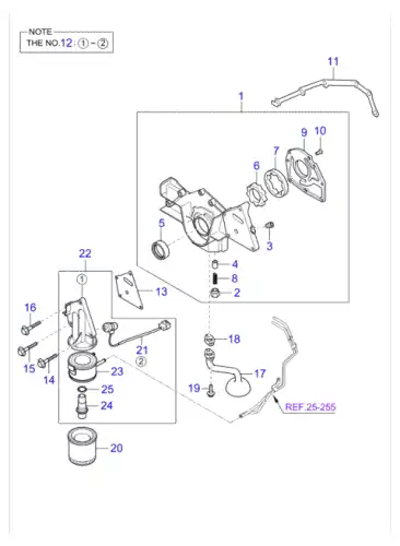 Датчик давления масла/sorento 94750-39800 HYUNDAI