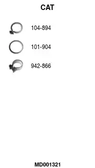 Катализатор MD001321 FA1