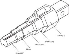 Гаечный ключ 381030 GEDORE