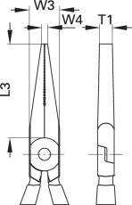 Плоскогубцы 8120-160 TC GEDORE