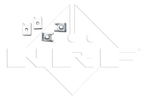Радиатор системы охлаждения двигателя NRF 53416A