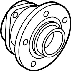 5WA407621D Подшипник ступичный VAG