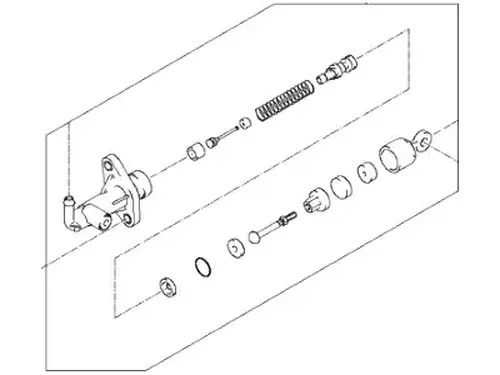 Цилиндр сцепления KIA 416102C510