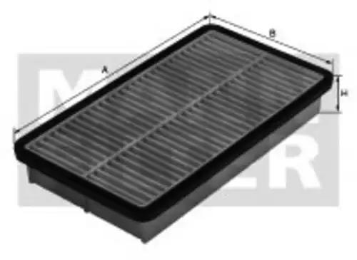 Фильтр воздушный MANN-FILTER C2334/1