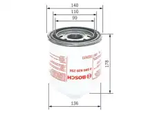 Картридж осушителя BOSCH 0 986 628 258