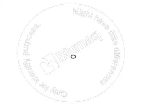 КОЛЬЦО КРУГЛОГО СЕЧЕНИЯ 7J0204 BQ BLUMAQ