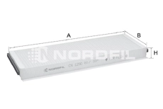 Салонный фильтр NORDFIL CN1290
