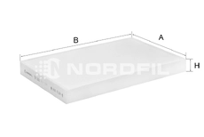 Салонный фильтр NORDFIL CN1291