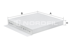 Салонный фильтр NORDFIL CN1298
