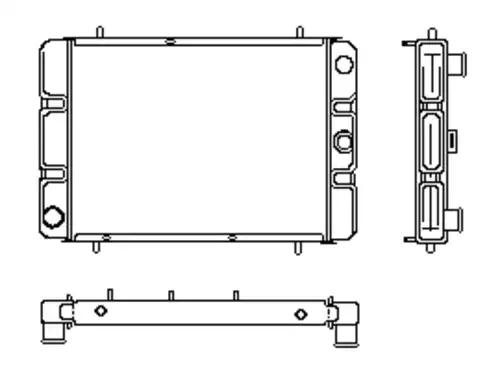 Radiator RA0020140 J. DEUS