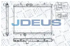 Радиатор системы охлаждения двигателя J. DEUS RA0210331