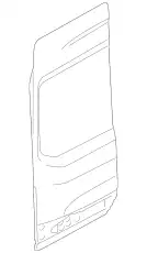 DOOR ASY - REAR EK4Z6140011P FORD