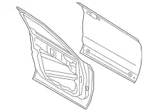 DOOR ASY - FRONT LJ6Z7820124D FORD