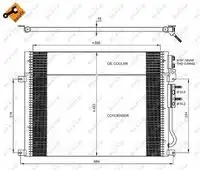 Радиатор кондиционера (конденсатор) NRF 35920