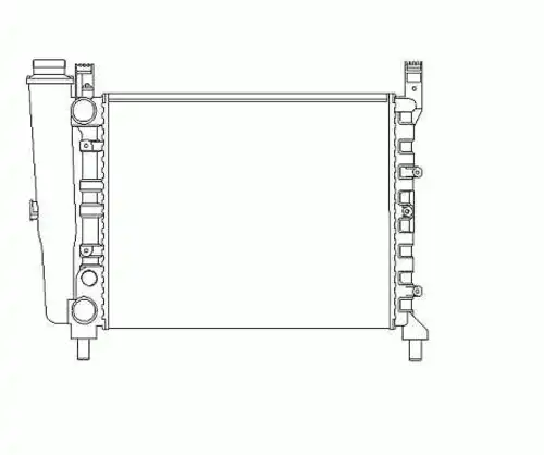 Радиатор кондиционера (конденсатор) NRF 54680