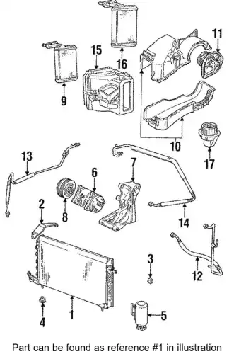 Condensor 535820411D VAG