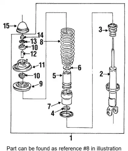 SPRINGS 52441-SR3-A04 HONDA