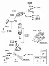 Рычаг подвески HYUNDAI / KIA 54400-3M000