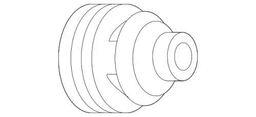 Комплект пылника GD55-22-540 MAZDA