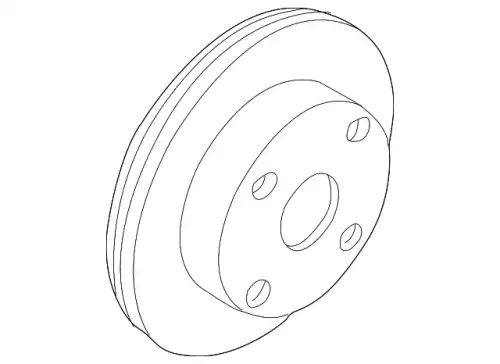Тормозной диск MAZDA G25Y-33-25XA