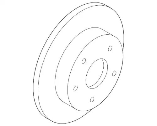 Тормозной диск MAZDA L232-26-251C