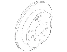 Тормозной диск MAZDA L15Y-26-251