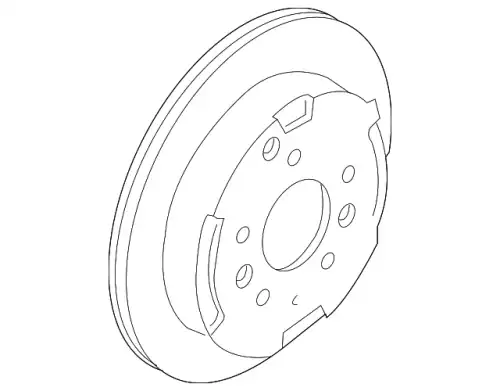 Тормозной диск MAZDA L15Y-26-251