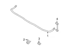 STABILIZER RUBBER BP4K-28-156B MAZDA
