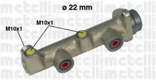 Цилиндр сцепления METELLI 05-0134