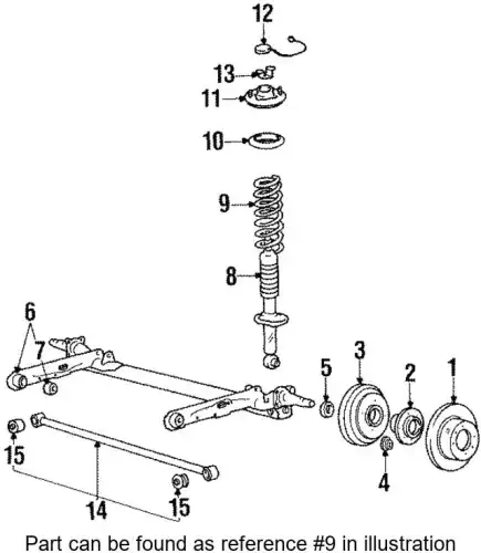 SPRINGS MB338913 MITSUBISHI