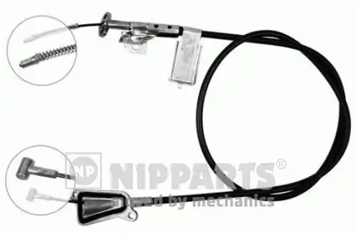 Рулевая рейка NIPPARTS J19807
