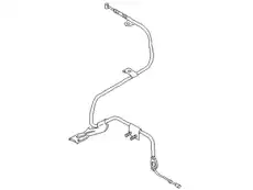 BRAKE CABLE 36531-0W000 NISSAN