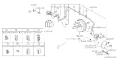 BRAKE HOSE 26590-SC000 SUBARU