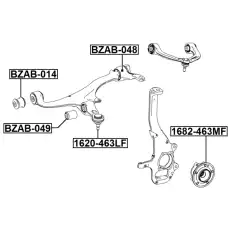 Шаровая опора FEBEST 1620-463LF