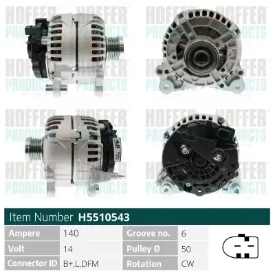 Генератор HOFFER H5510543