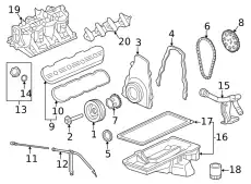 Прокладка коллектора GMC 89017367