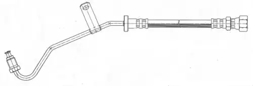 Тормозной шланг \FORD 511637 CEF