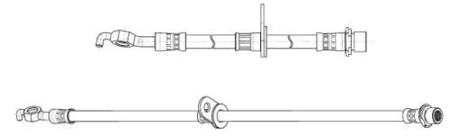 Тормозной шланг \LEXUS 514694 CEF