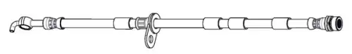 Тормозной шланг \FORD 515337 CEF