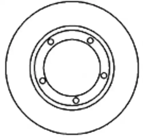 Тормозной диск MAPCO 25518