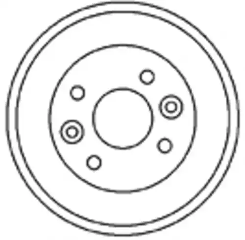 Тормозной барабан MAPCO 35570