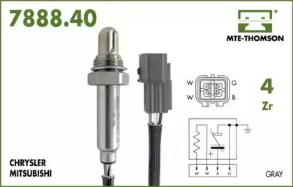 лямбда-зонд универсальный Audi 7888.40.056 MTE-THOMSON