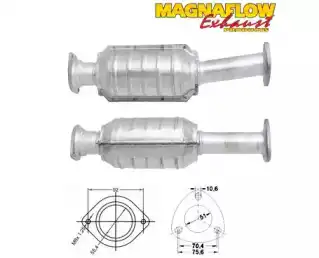 Катализатор \BM, VAUXHALL 85876D MAGNAFLOW