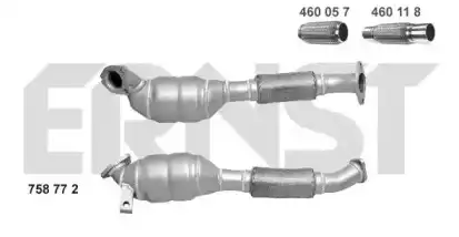 Катализатор \BM, FORD 758772 ERNST