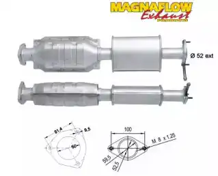 Катализатор \BM, LAND ROVER 84314 MAGNAFLOW