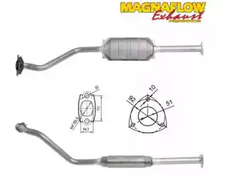 Катализатор \BM, GM, VAUXHALL 85883 MAGNAFLOW