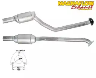 Катализатор \BM, BMW 80672 MAGNAFLOW