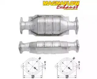 Катализатор \BM, TOYOTA 88039 MAGNAFLOW