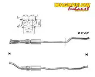 Катализатор \BM, PSA 70928 MAGNAFLOW