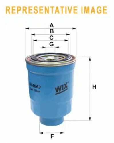 Топливный фильтр WIX WF8419
